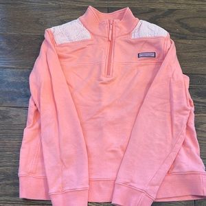 Peach 1/4 zip